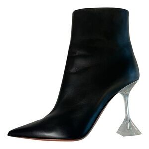 AMINA MUADDI GIORGIAGLASS PLEXY BOOTIE | SIZE 38 | NEW IN BOX